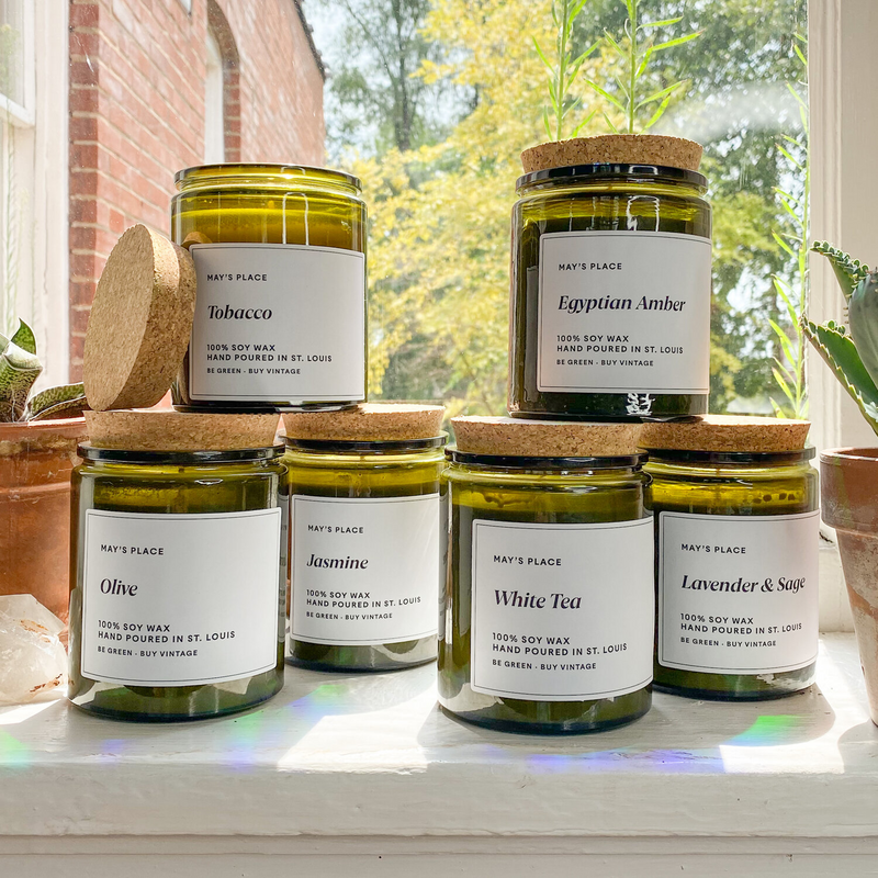 May's Place Signature Soy Candles - Large 14oz