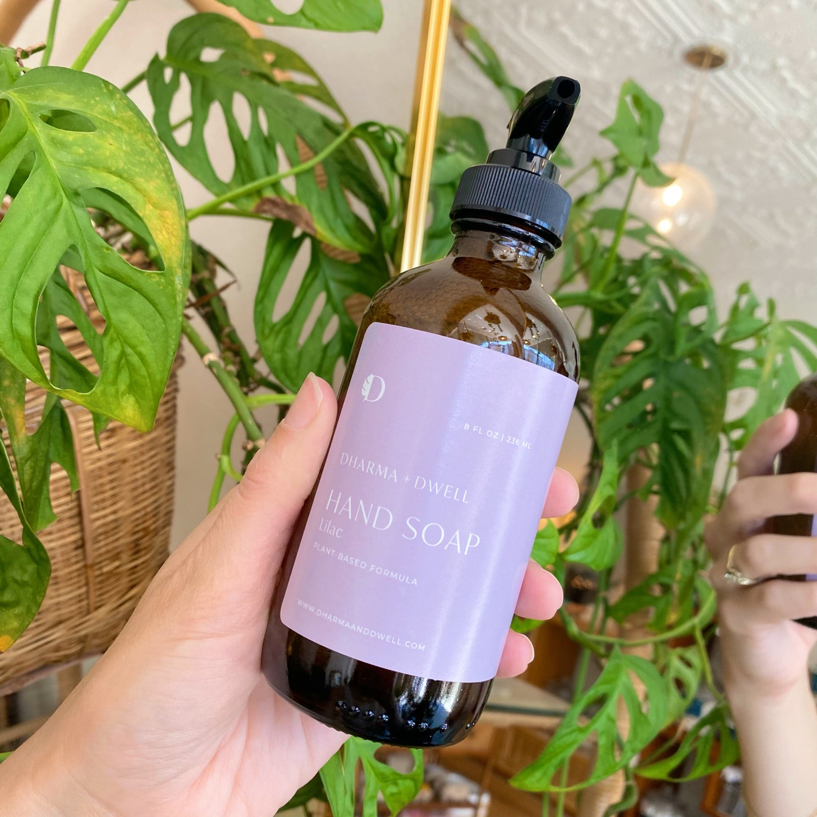 Hand Soap - Prefilled 8oz Amber Glass – Dharma + Dwell