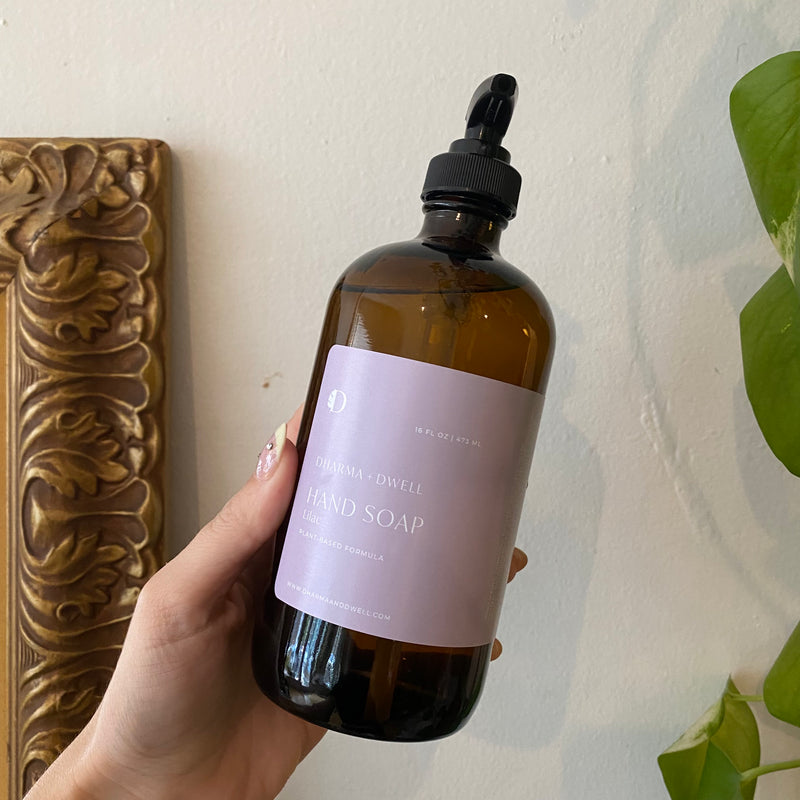 Hand Soap - Prefilled 16oz Amber Glass