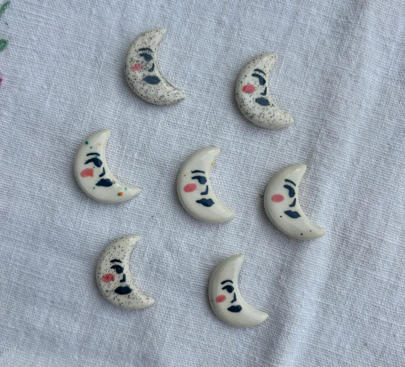 Residential Ghost Handmade Ceramic Magnets