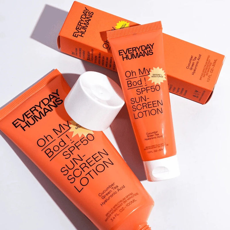 Everyday Humans - Oh My Bod SPF50 Face Body Sunscreen Lotion (Water Resistant)