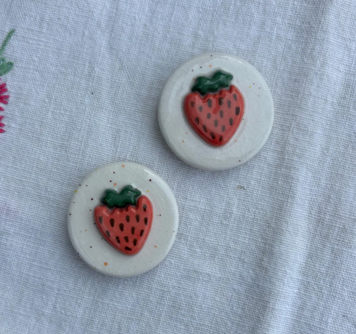 Residential Ghost Handmade Ceramic Magnets
