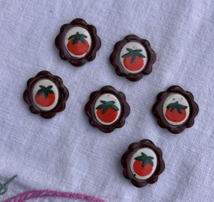 Residential Ghost Handmade Ceramic Magnets