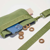 Recycled Knit Eco Cross Body Treat Pouch