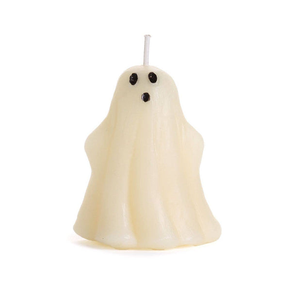 Big Dipper Wax Works - Ghost Candle – 100% Beeswax – Natural – 3” Handcrafted