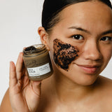 UpCircle USA - Exfoliating Vegan Face Scrub with Coffee, Citrus, + Rosehip