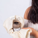 UpCircle USA - Exfoliating Vegan Face Scrub with Coffee, Citrus, + Rosehip