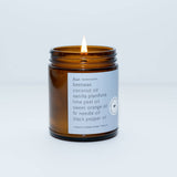 Fontana Candle Co. - Sea Salt Essential Oil Beeswax Jar Candle: Non-Toxic