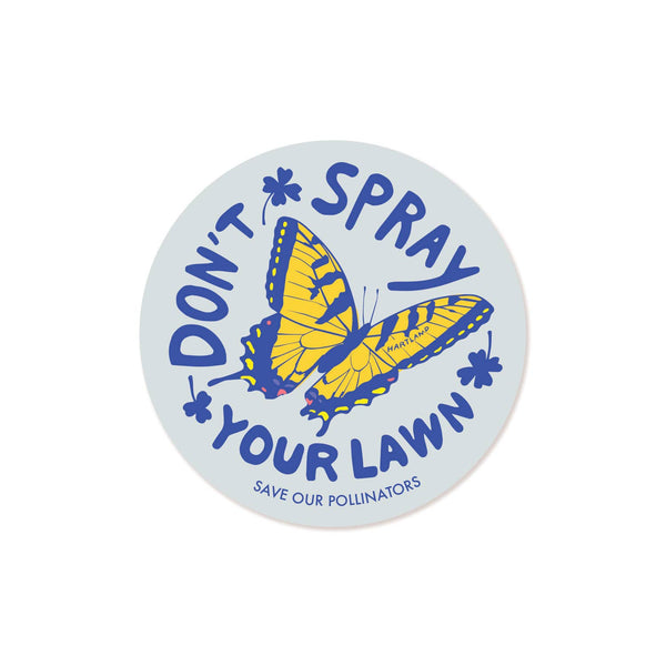 Hartland Cards - Sticker / Don't Spray your Lawn