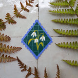 Mae Fox Creative - Scallop Framed Snowdrop Sticker