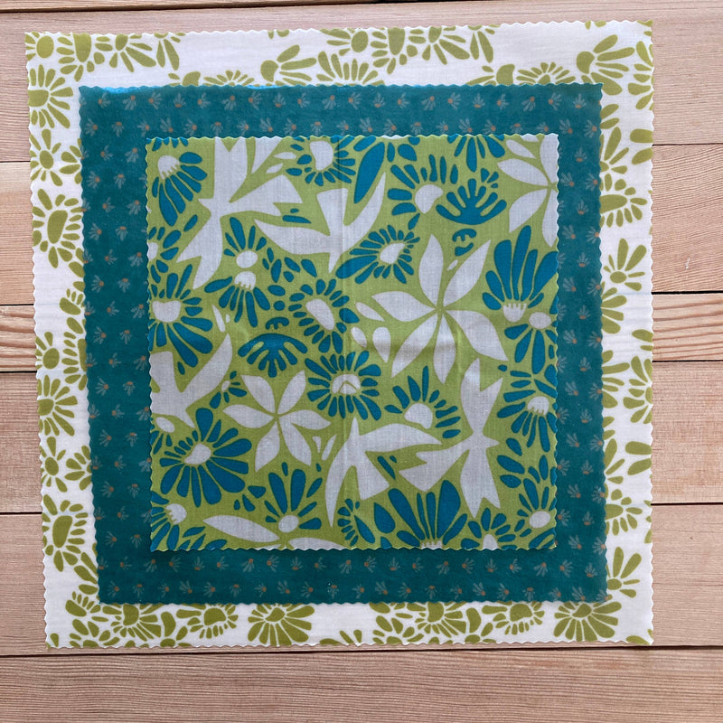 Shor - Beeswax Wrap Starter Set - Meadow