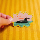 Mae Fox Creative - I'm a Little Loony Sticker