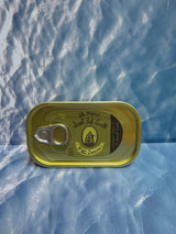 Tinned Candle - Tinned Fish Candle - Green Tea & Lemongrass