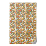 Red Cap Cards - Christmas Elves Holiday Wrapping Paper