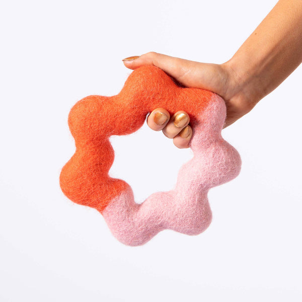 Awoo - Wiggle Ring Felt Toy