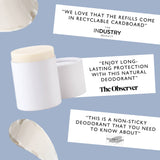 UpCircle USA - New! Plastic Free Deodorant Refills - Macadamia + Bergamot