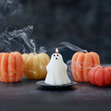 Big Dipper Wax Works - Ghost Candle – 100% Beeswax – Natural – 3” Handcrafted