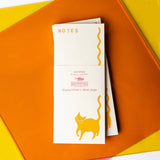 Bromstad Printing Co. - Squiggle Tail Cat - Risograph Notepad