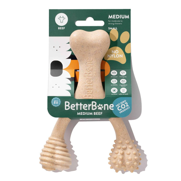 BetterBone Medium All-Natural Sustainable Chew Toy - For Small Dogs