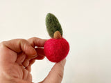 Wool Jamboree - Wool Strawberry Cat Toy