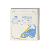 Bromstad Printing Co. - Pencil Cat - Mini Notepad