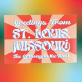 Green Bean Graphics - Postcard: Greetings from St.Louis