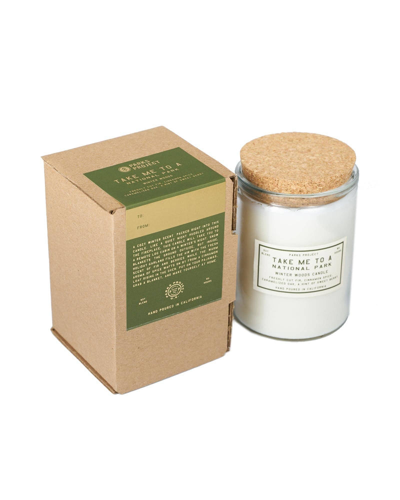 Parks Project - Take Me to the Parks Winter Woods Candle
