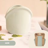 Food Huggers - Reusable Silicone Storage Bag – Jade (400ml)