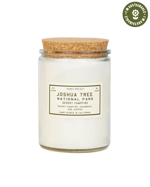 Parks Project - Joshua Tree Desert Campfire Candle