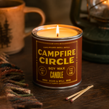 Good & Well Supply Co. - Campfire Circle Soy Candle - Fall Collection