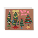 Red Cap Cards - Brilliant Trees greeting card