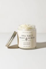Circular Living - Sea Salt Body Scrub, Vetiver & Bergamot 