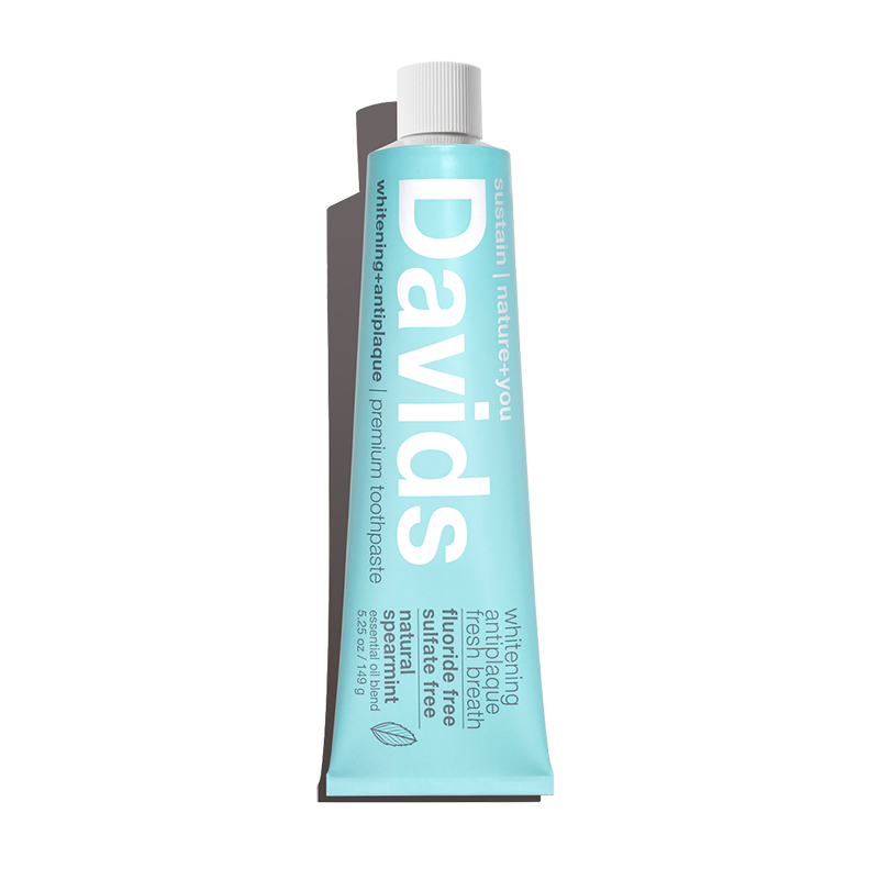 Davids Natural Toothpaste - Davids premium toothpaste  /  spearmint