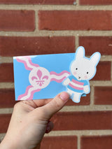 Clem & Co. - Saint Louis Trans Pride Flag Sticker