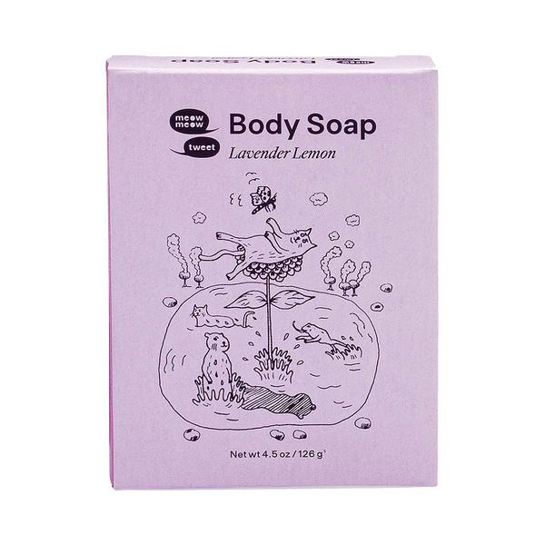 Meow Meow Tweet - Lavender Lemon Body Bar Soap