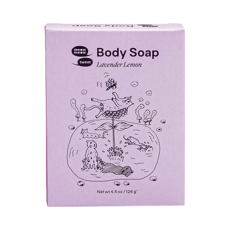 Meow Meow Tweet - Lavender Lemon Body Bar Soap