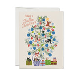 Red Cap Cards - Smitten Christmas greeting card