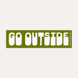 Union Made - Go Outside - Bumper Sticker