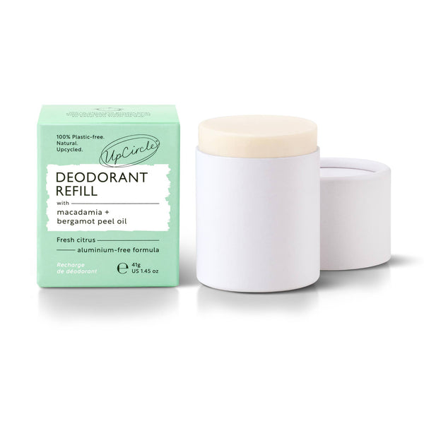 UpCircle USA - New! Plastic Free Deodorant Refills - Macadamia + Bergamot