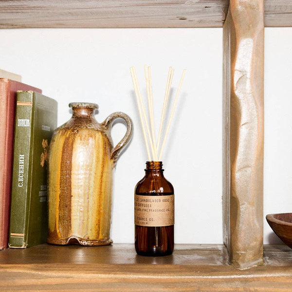 P.F. Candle Co. - Sandalwood Rose - 3.5 oz Reed Diffuser