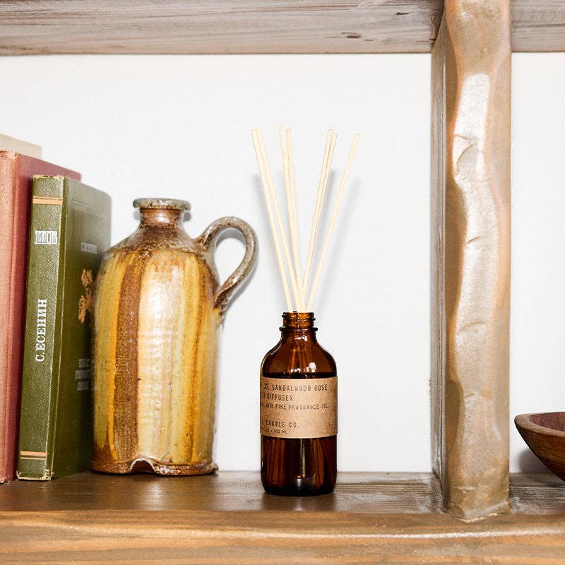 P.F. Candle Co. - Sandalwood Rose - 3.5 oz Reed Diffuser
