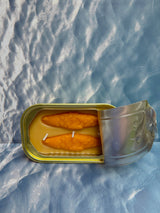 Tinned Candle - Tinned Fish Candle - Sandalwood
