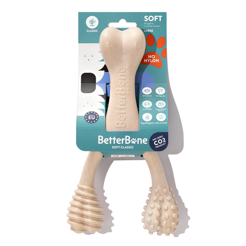 SOFT BetterBone All-Natural Sustainable Chew Toy - For SMALL Dogs