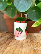 Howdy Ceramics - Match Holder - Strawberries