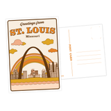 Wild Child Brand - Greetings from St. Louis, Missouri Postcard
