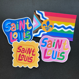 Clem & Co. - Saint Louis Pride Flag Sticker