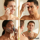 Bamboo Switch - Natural Konjac Facial Cleansing Sponge | White