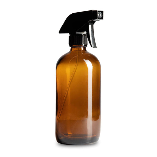 Amber Glass Trigger Spray Bottles