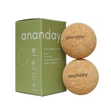 Ananday - Cork Massage Ball Set