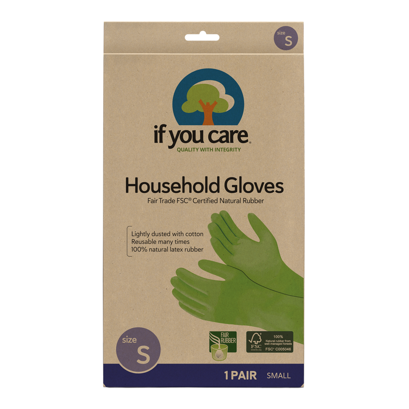 Fsc Certified Fair Trade Latex Household Gloves Small